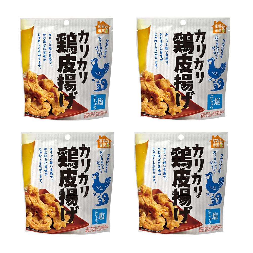 Amazon | MDホールディングス カリカリ鶏皮揚げ 塩こしょう ネコポス